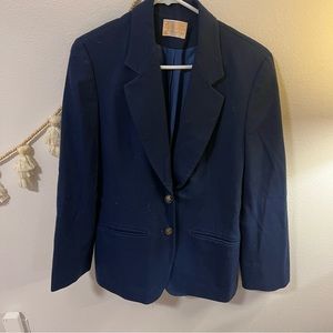 Vintage Pendleton Blazer (Blue with Spot)